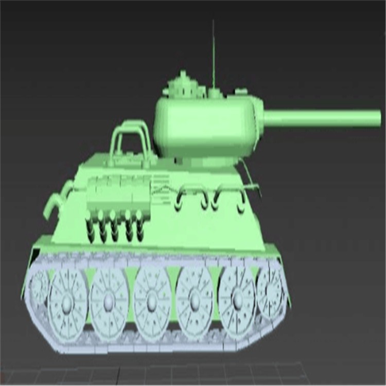 河东充气军用坦克模型